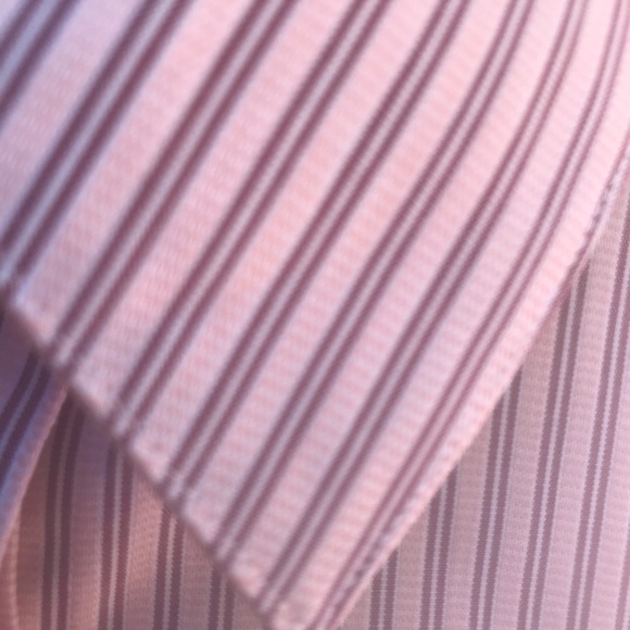Brooks Brothers Women’s pink Striped Dobby Shirt Sized 4 crisp 100% Cotton - Picture 6 of 16